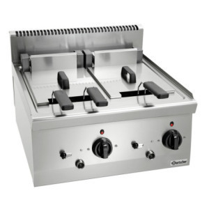 Elektrinė gruzdintuvė - 600 serija - 2 x 8 L