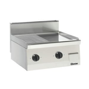 Plancha elektrinė lygi ir rifliuota - Serija 600 - 7200 W