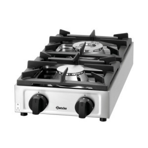 Dujinė viryklė su 2 degikliais - 11000 W