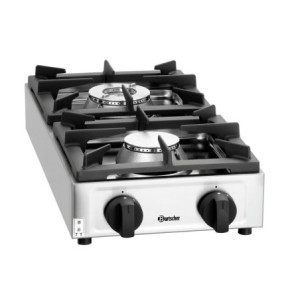 Dujinė viryklė su 2 degikliais - 11000 W