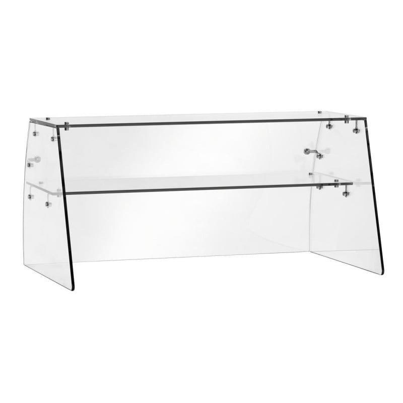 Vitrine en Verre pour Saladette Réfrigérée à 2 Portes Vitrine en Verre pour Saladette Réfrigérée à 2 Portes