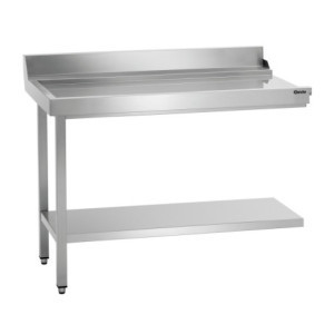 Indėklų stalas indaplovei - L 1200 mm - Bartscher