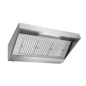 Sieninė gartraukis su varikliu ir apšvietimu - L 1600 x P 900 mm - Bartscher