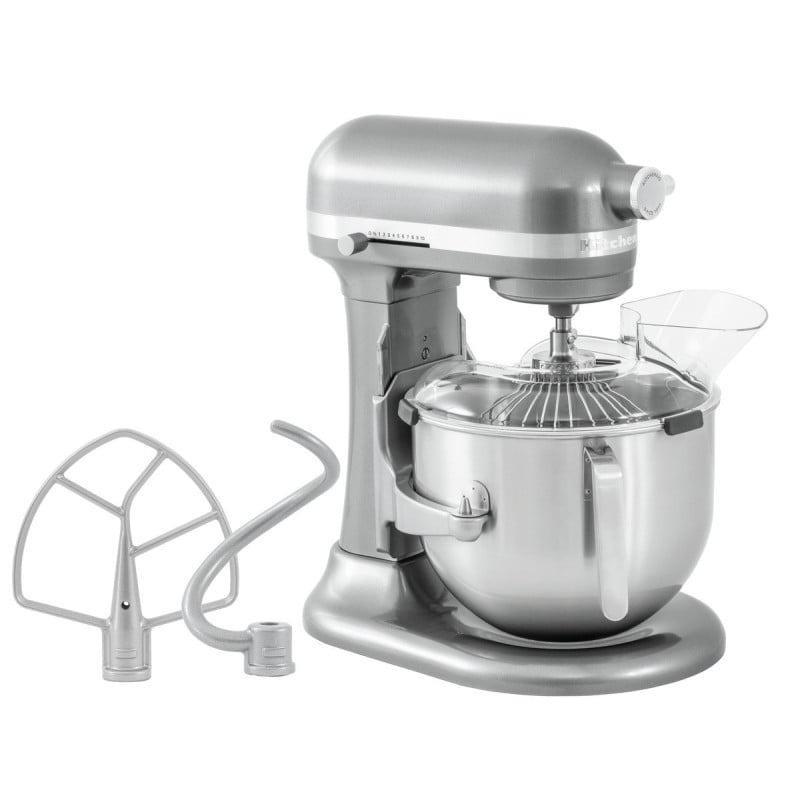 Batteur KitchenAid Argenté - 6,6 L - Bartscher