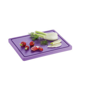 Pjaustymo lenta 325 x 265 mm - Violetinė - 20 mm storio - Bartscher