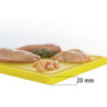 Pjaustymo lenta 325 x 265 mm - Geltona - 20 mm storio - Bartscher