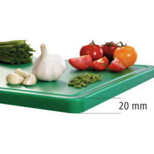 Pjaustymo lenta 530 x 325 mm - Žalia - 20 mm storio - Bartscher