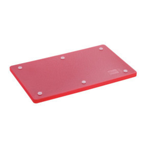 Pjaustymo lenta 530 x 325 mm - Raudona - 20 mm storio - Bartscher