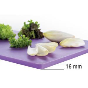 Pjaustymo lenta 600 x 400 mm - Violetinė - 16 mm storio - Bartscher