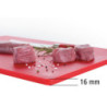 Pjaustymo lenta 600 x 400 mm - Raudona - 16 mm storio - Bartscher
