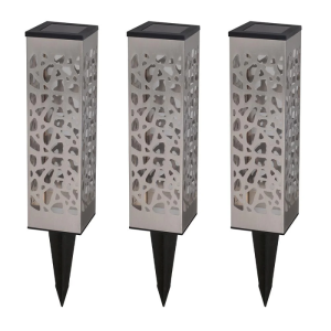 Balise Solaire Organic Inox - Rinkinys iš 3 - Lumisky
