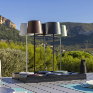 Indukcinis įkrovimo padėklas 6 stalo lempoms - Kelly Plate - Lumisky