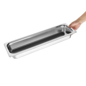 Nerūdijančio plieno padėklas GN 2/4 - 65 mm - Gastronoble