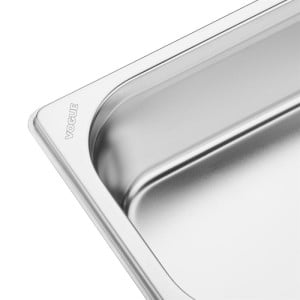 Nerūdijančio plieno padėklas GN 2/4 - 65 mm - Gastronoble
