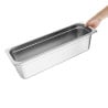 Nerūdijančio plieno padėklas GN 2/4 - 150 mm - Gastronoble