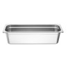 Nerūdijančio plieno padėklas GN 2/4 - 150 mm - Gastronoble