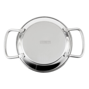 Mini Paelijos Indas iš Nerūdijančio Plieno 120mm - Gastronoble
