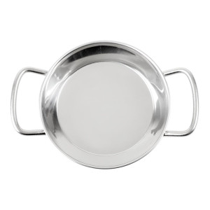 Mini Paelijos Indas iš Nerūdijančio Plieno 120mm - Gastronoble