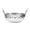 Plat Kadai Martelé en Inox Table Presentation 150 mm - Gastronoble