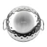 Plat Kadai Martelé en Inox Table Presentation 150 mm - Gastronoble