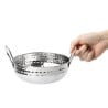 Plat Kadai Martelé en Inox Table Presentation 170 mm - Gastronoble