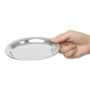 Nerūdijančio plieno padėklas Ø 150mm - Gastronoble