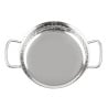 Hammered Stainless Steel Dish Table Presentation 150mm - Gastronoble