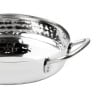 Hammered Stainless Steel Dish Table Presentation 150mm - Gastronoble
