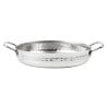 Plat en Inox Martelé Table Presentation 180mm - Gastronoble