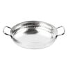 Plat en Inox Martelé Table Presentation 180mm - Gastronoble