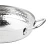 Plat en Inox Martelé Table Presentation 180mm - Gastronoble