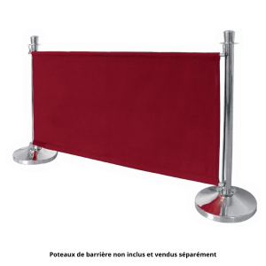 Raudonos Drobės Barjeras Ir Tvirtinimai - Bolero - Fourniresto