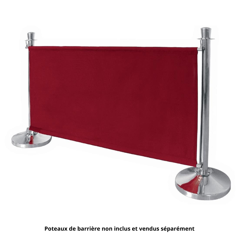 Raudonos Drobės Barjeras Ir Tvirtinimai - Bolero - Fourniresto