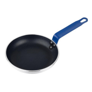 Aliumininė nelipni keptuvė su teflonu, mėlyna rankena, 20 cm - Gastronoble