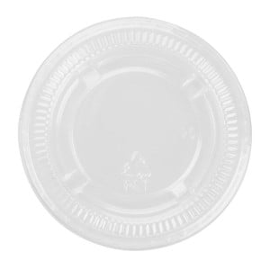 Recyclable PET Fiesta Lids For Sauce Pots - Pack of 1000