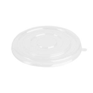 PET Fiesta perdirbami dangteliai 400/500 ml dubenims - 50 vnt. rinkinys - Gastronoble