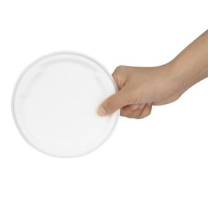 Bagasos dangteliai Fiesta kompostuojami 400/500 ml dubenims - 50 vnt. - Gastronoble
