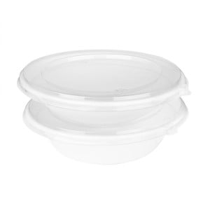 Bolsai Poke iš Bagasse Fiesta kompostuojami 682ml - Rinkinys iš 50 - Gastronoble