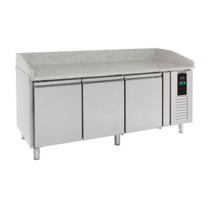3 durų picos paruošimo stalas - 410 L - CombiSteel