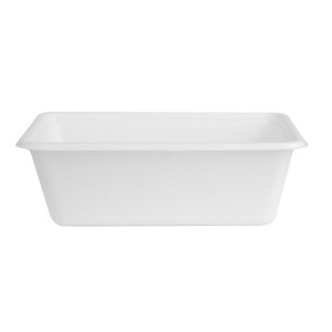 Compostable Bagasse Food Trays Fiesta 800ml - Pack of 100 - Fiesta Green