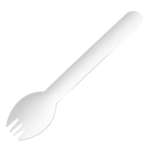 Popieriniai šaukštai 160 mm - 100 vnt. - Fiesta Green