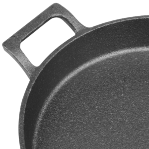 Apvalios ausies ketaus lėkštė - 200 mm