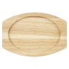 Lenta ovaliai ketaus lėkštei - 260x165 mm