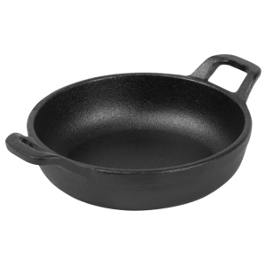 Apvalios ausies ketaus lėkštė - 120 mm