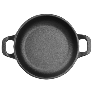 Apvalios ausies ketaus lėkštė - 120 mm