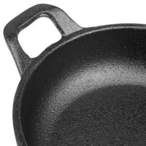 Apvalios ausies ketaus lėkštė - 120 mm