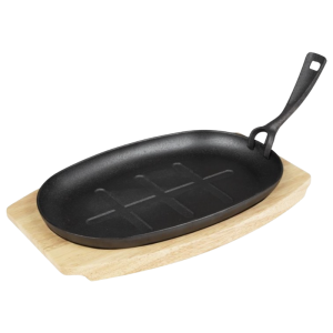 Lenta ovaliai ketaus lėkštei - 335x205 mm