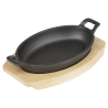 Lenta ovaliai ketaus lėkštei - 230x135 mm