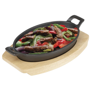 Lenta ovaliai ketaus lėkštei - 230x135 mm