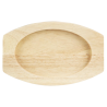 Lenta ovaliai ketaus lėkštei - 210x120 mm